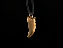 Bronze Mixed Pride Cub Canine Pendant