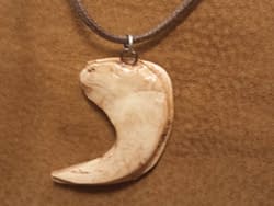 Sadie Lion Claw Polymer Pendant