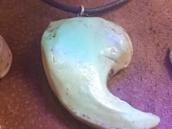 Sadie Lion Claw Glow-in-the-Dark Polymer Pendant