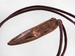 Bronze Serabi Lion Canine Pendant